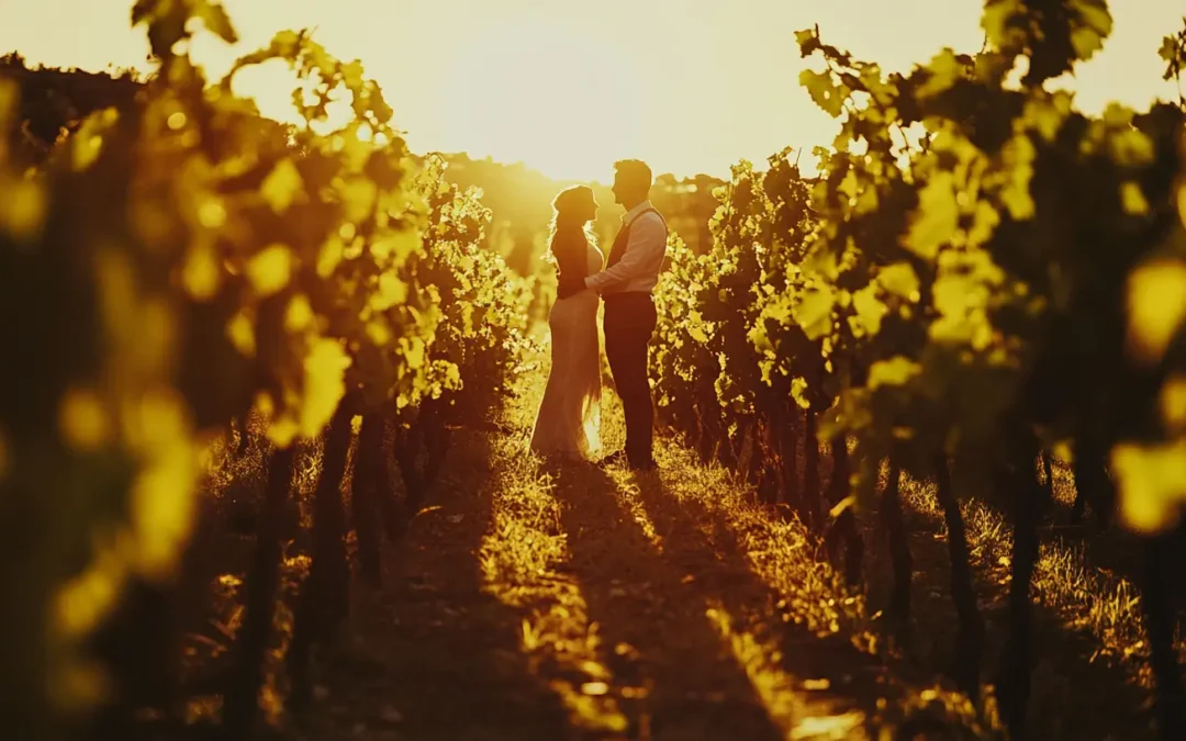 English Wedding Photographers French Vineyards
