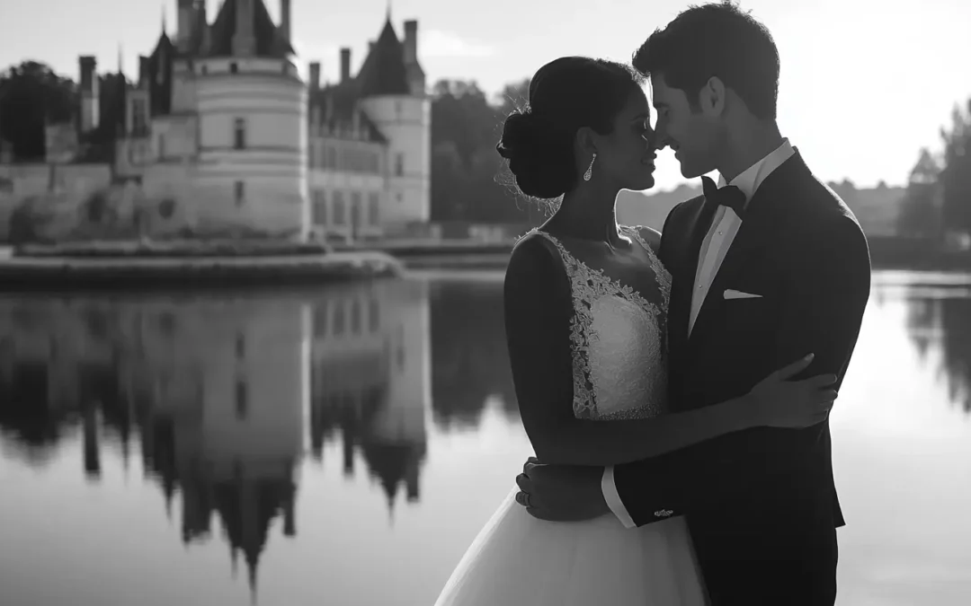 Professional Photographer Loire Chateaux Wedding Scene